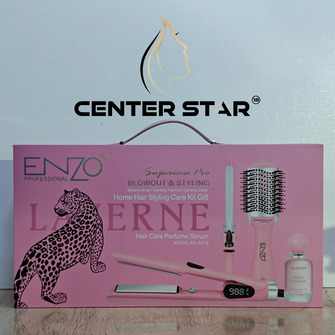 ENZO EN-5610 Professional Salon Pink 4 in 1