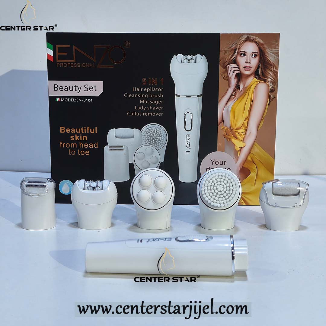 ENZO masseur nettoyant 5en1 épilateur EN-0104 - 3