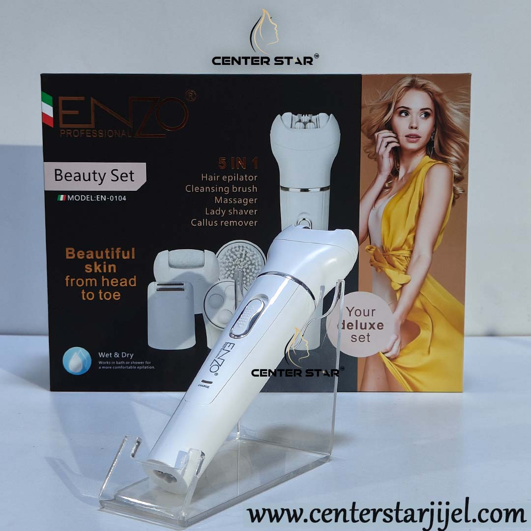 ENZO masseur nettoyant 5en1 épilateur EN-0104 - 4