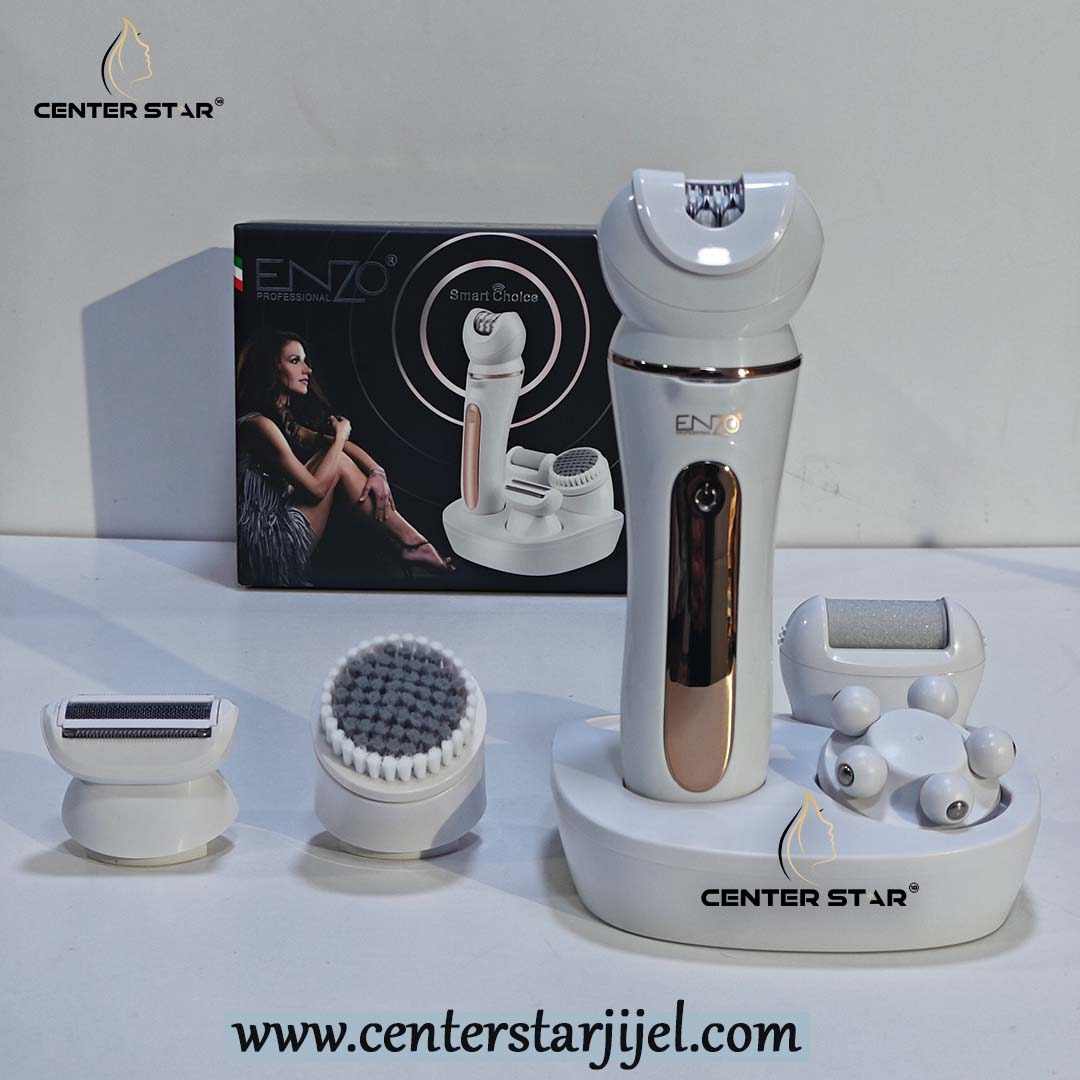 ماكينة إزالة الشعر إنزو بروفيشنال + 6 إضافات ENZO PROFESSIONAL Epilateur + 6 Extra En3165 - 3