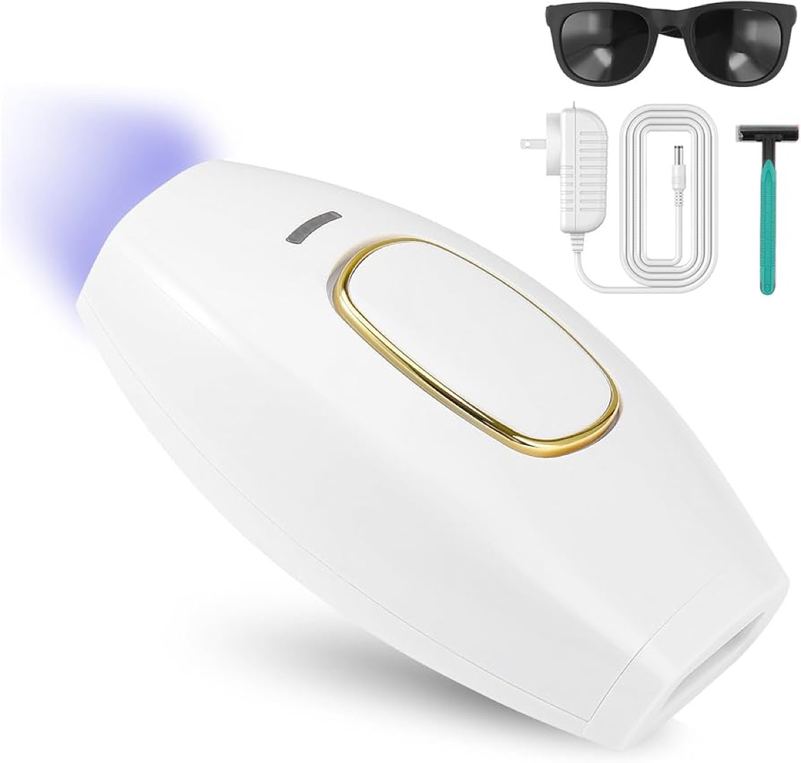 ليزر إزالة الشعر بتقنية IPL لكامل الجسم- 500،000 ومضة